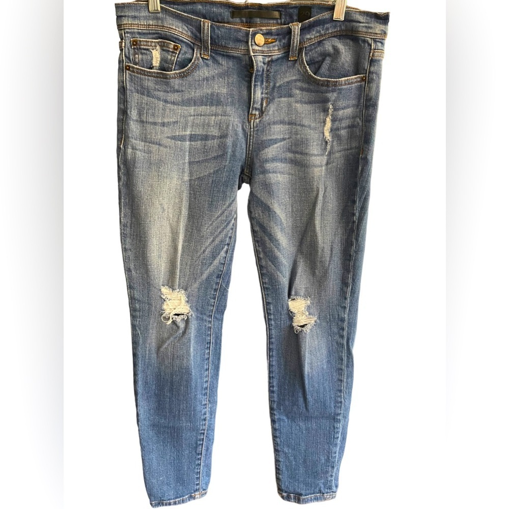 🔥🖤👖SP Black Label Jeans size 29 from Nordstrom.  Cool distressing!!